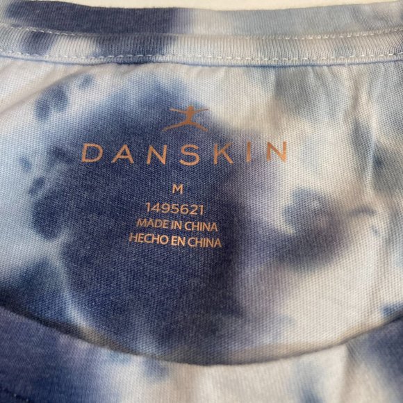 Tie Dye T-shirt Crew Neck Short Sleeve  Medium Blue - Picture 5 of 12